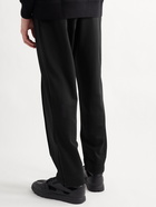 Y-3 - Slim-Fit Shell-Trimmed Tech-Jersey Track Pants - Black