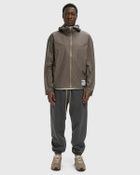 Satisfy Running Pertex 3L Rain Fly Jacket Brown Mens Windbreaker