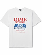 DIME - Logo-Print Cotton-Jersey T-Shirt - White