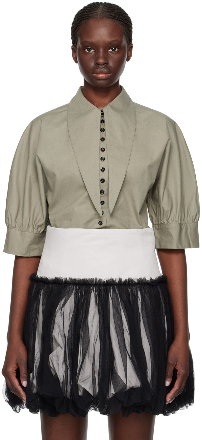 Renaissance Renaissance Khaki Deneuve Shirt