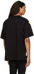 Versace Jeans Couture Black Regalia Print T-Shirt