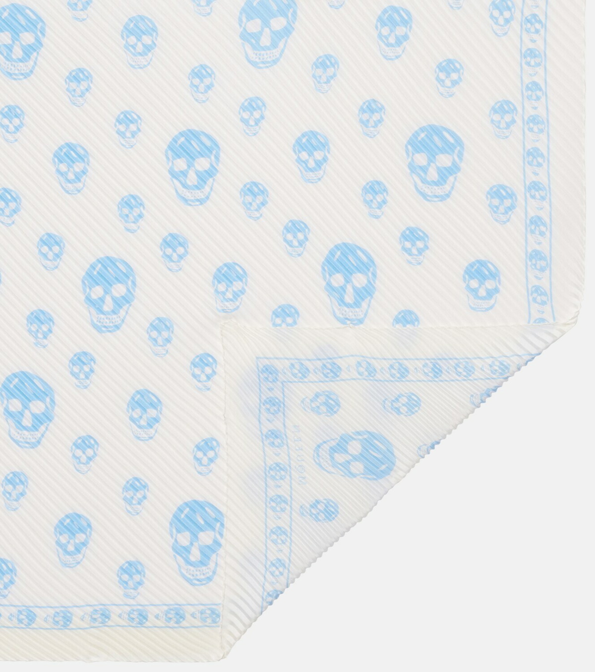 McQueen Skull silk scarf