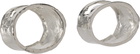 Alighieri SSENSE Exclusive Silver 'The Totemic Devotion' Napkin Rings