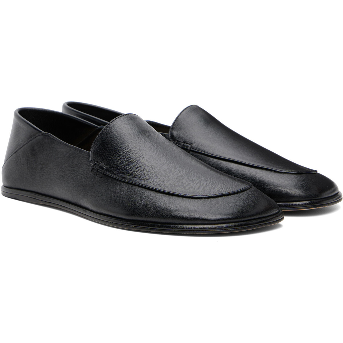 Calvin Klein Collection Black Vela Loafers