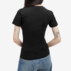 Daily Paper Women's Unit Emb T-Shirt in Black