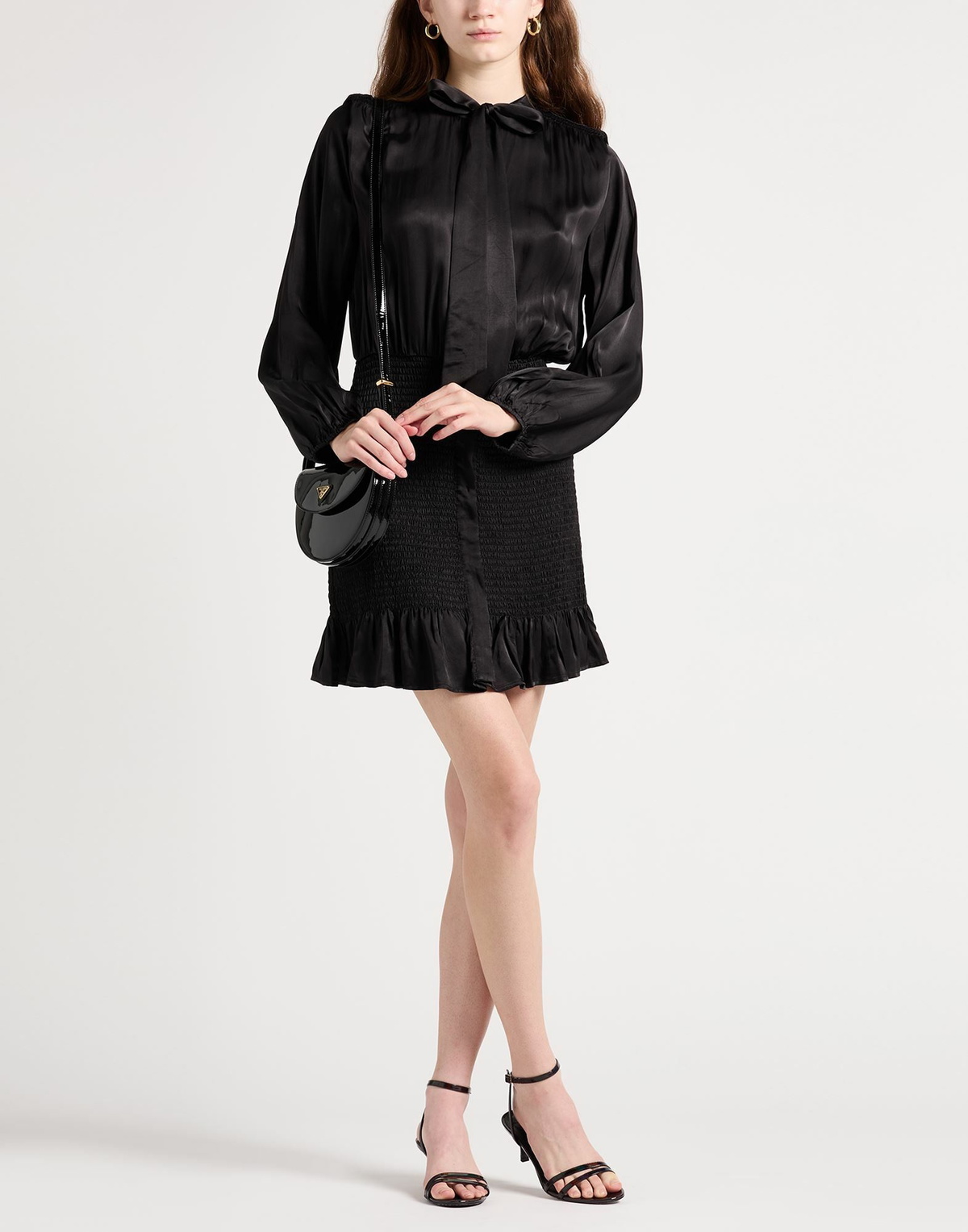 Maje Womens Mini dress in Black