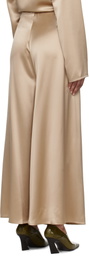 Nanushka Beige Zaniah Trousers
