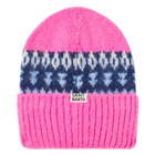MC2 Saint Barth Girl Soft Beanie With Nordic Jacquard