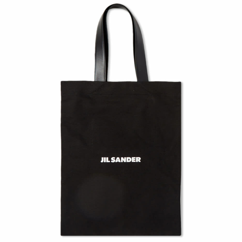 Jil Sander Women's Book Tote Bag Grande in Black Jil Sander