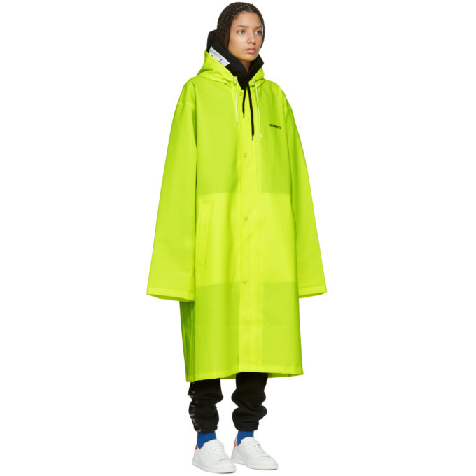 Vetements hot sale yellow raincoat