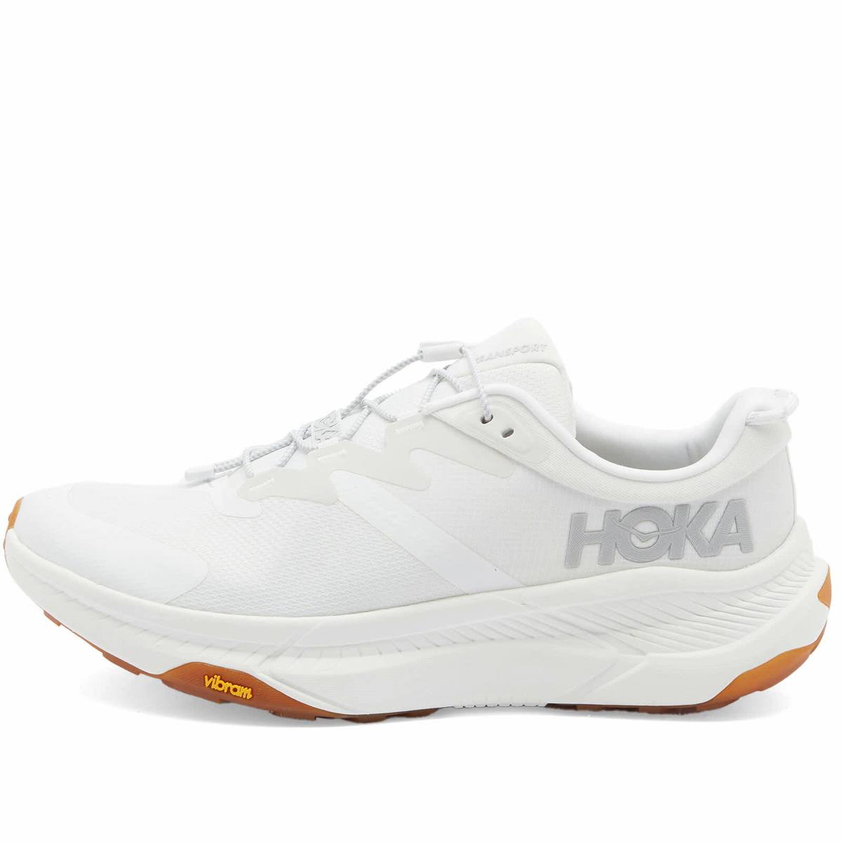 Hoka One One Men's Transport Sneakers in White/White Hoka One One