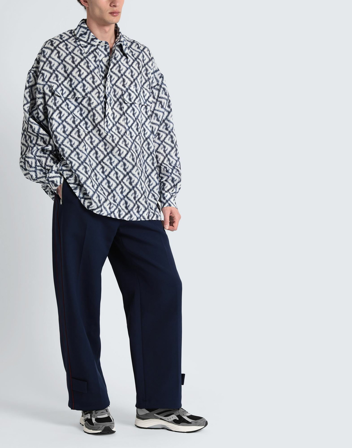 Fendi Mens Shirt in Blue