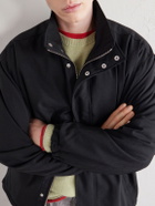 Graphpaper - Wool-Blend Hopsack Jacket - Black