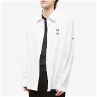 Fred Perry x Raf Simons Jersey Shirt in White