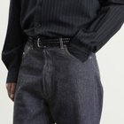 Kaptain Sunshine Men's Indigo Straight Denim Jeans in Indigo One Wash