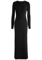 16 Arlington Christabel Open-back Gown Black