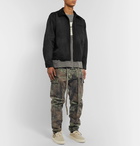 Fear of God - Suede-Trimmed Cotton-Canvas Jacket - Black