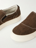Omni - Lister Canvas Slip-On Sneakers - Brown