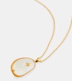 Zimmermann Crystal Pebble gold-plated necklace