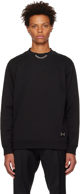 Photo: Hugo Black Curb Chain Sweatshirt