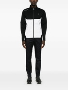 RLX Ralph Lauren Black Stratus Windbreaker Logo-Embroidered Jacket