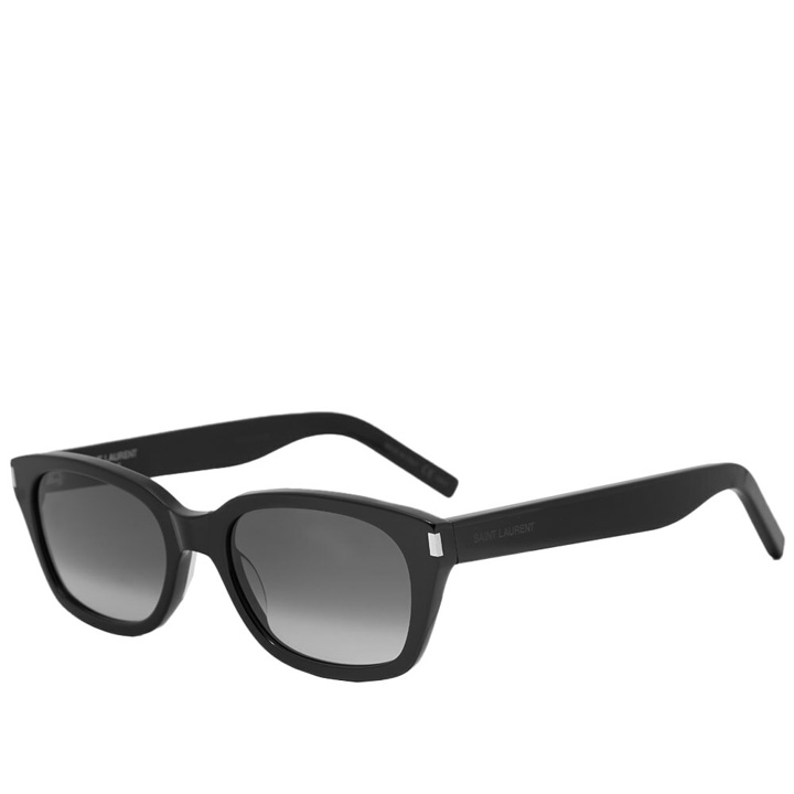 Photo: Saint Laurent Sunglasses Saint Laurent SL 522 Sunglasses in Black/Grey
