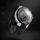 Nubeo Orbiter Grey Dial Mens Watch NB-6117-03
