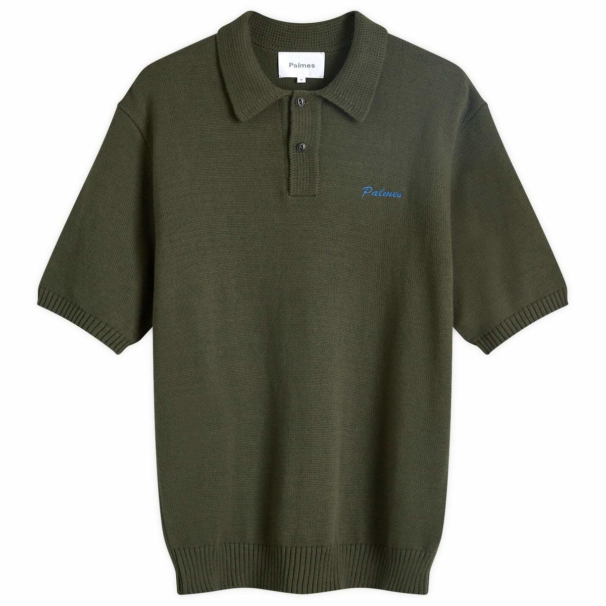 Palmes Men's Marco Knit Polo in Olive