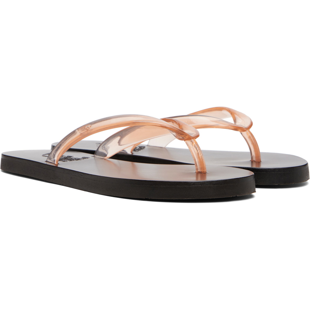 Ancient Greek Sandals Pink Saionara Jelly Flip-Flops