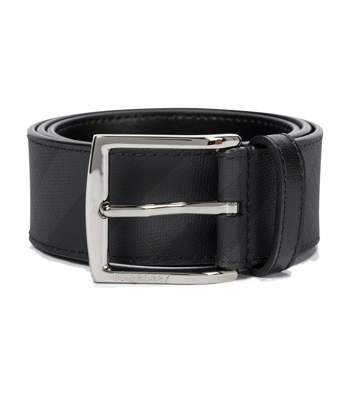 Burberry - London check leather belt Burberry