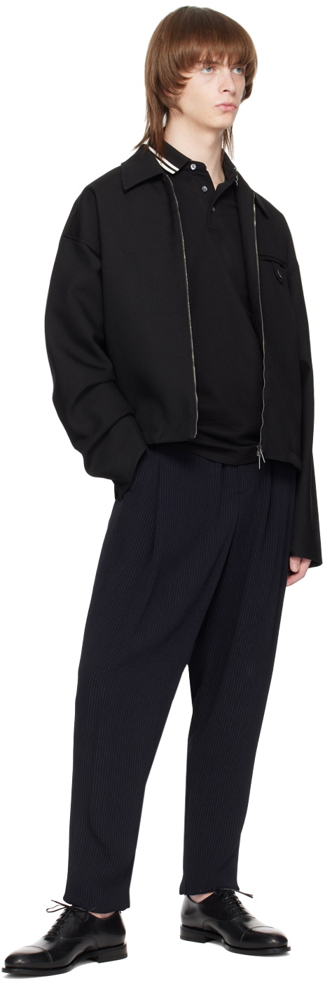 Emporio Armani Black Zip Jacket