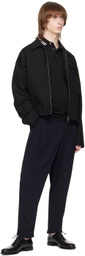 Emporio Armani Black Zip Jacket