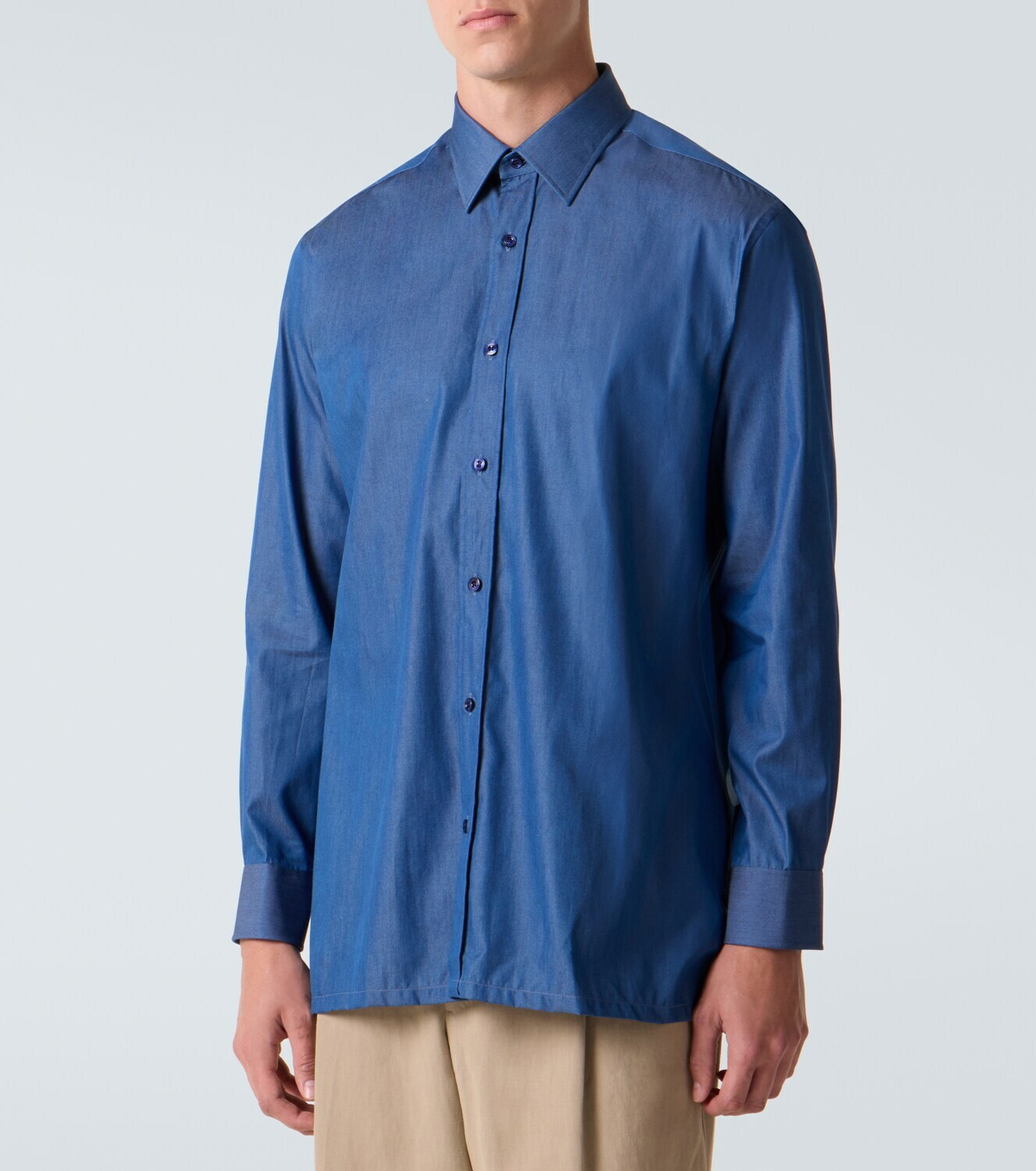 トップス charvet \"denim shirts\" Charvet Denim shirt Charvet