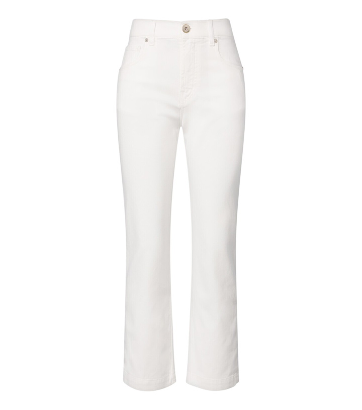 Photo: Eleventy Cropped slim jeans