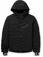 Bogner - Fayn-T Slim-Fit Quilted Hooded Ski Jacket - Black