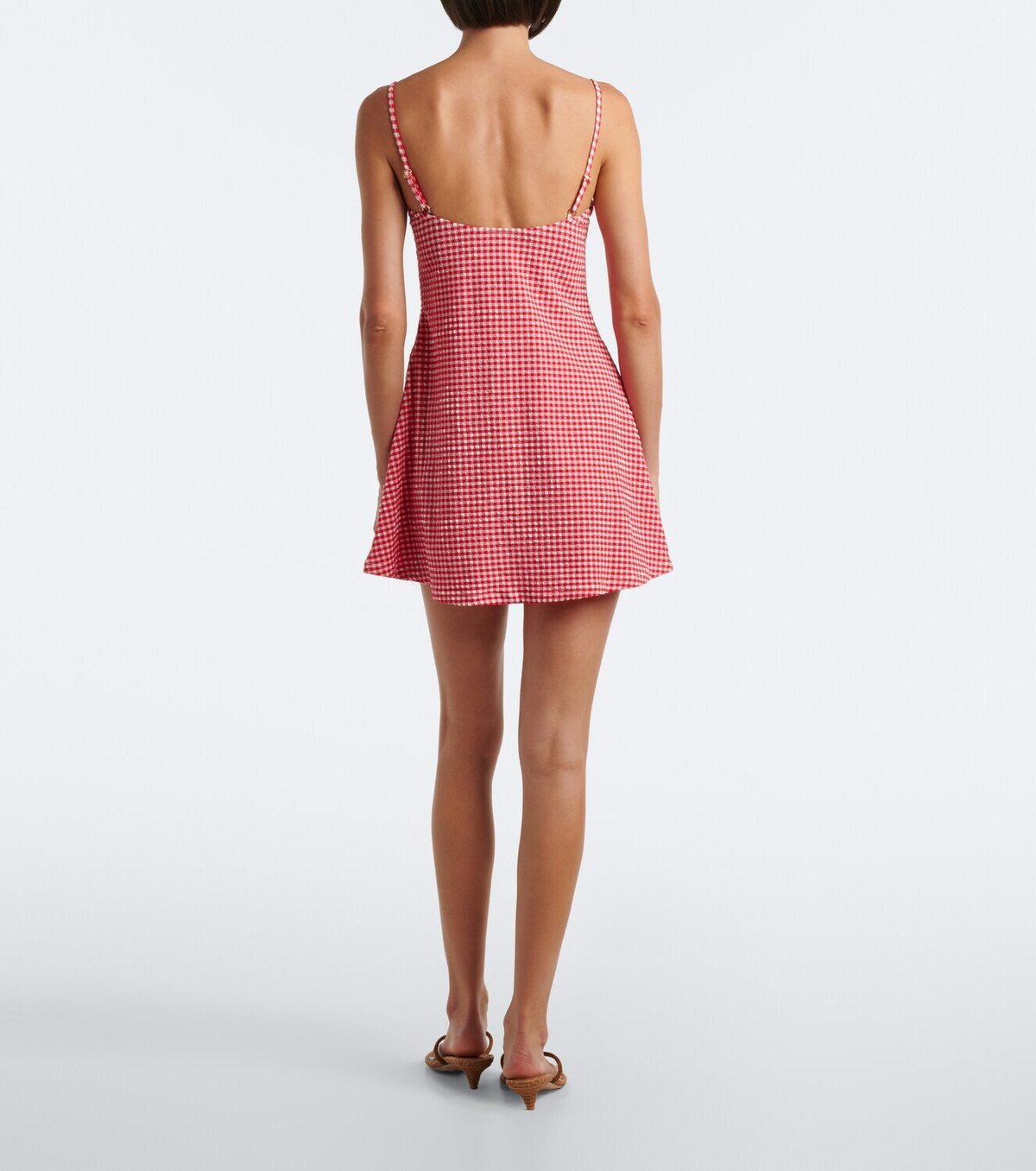 Montce Lena gingham minidress