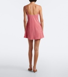Montce Lena gingham minidress