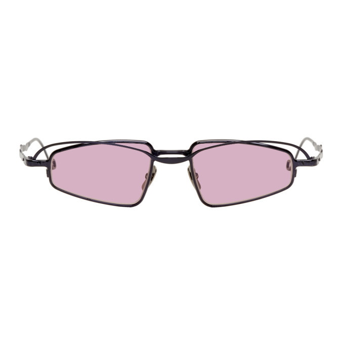 Photo: Kuboraum Black and Pink H73 BL Sunglasses