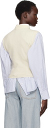 Marni Off-Whtie Argyle Vest
