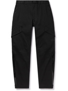 Moncler - Straight-Leg Cotton-Blend Twill Cargo Trousers - Black