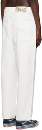Dime Off-White Baggy Jeans