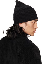 Jan-Jan Van Essche Black 8 Beanie