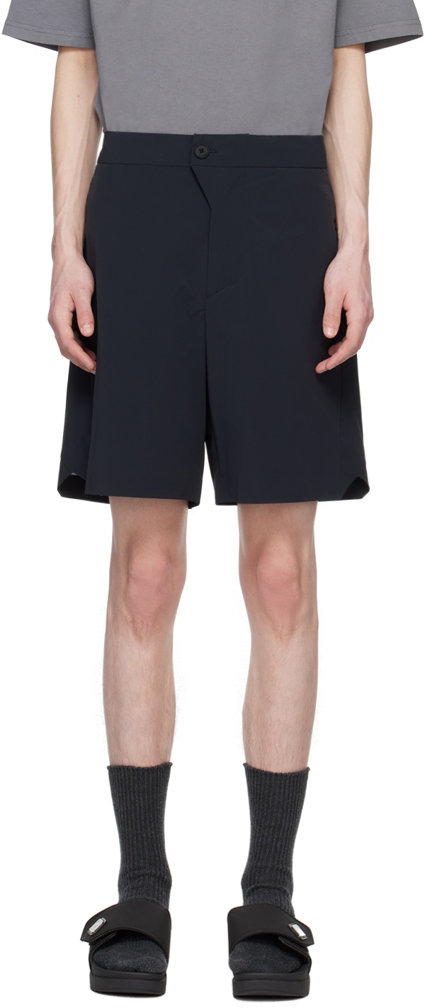 Photo: A-COLD-WALL* Black Essential Shorts