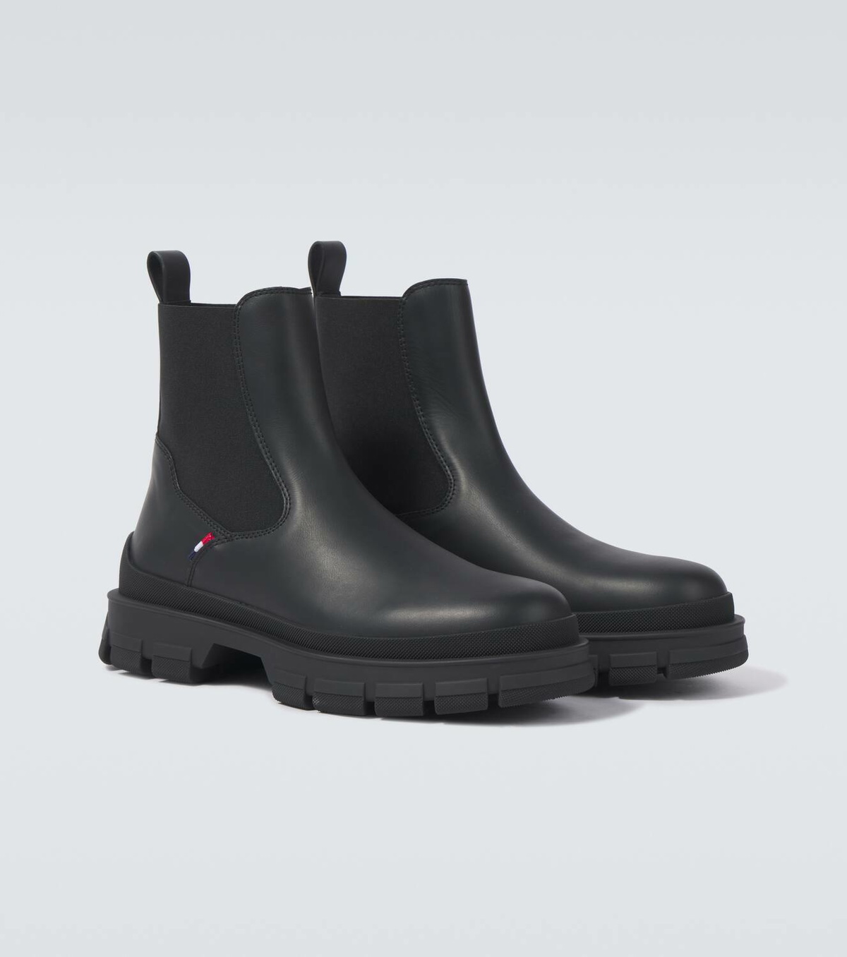 Moncler Hevea leather Chelsea boots Moncler