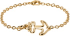 A.P.C. Gold Ancre Bracelet