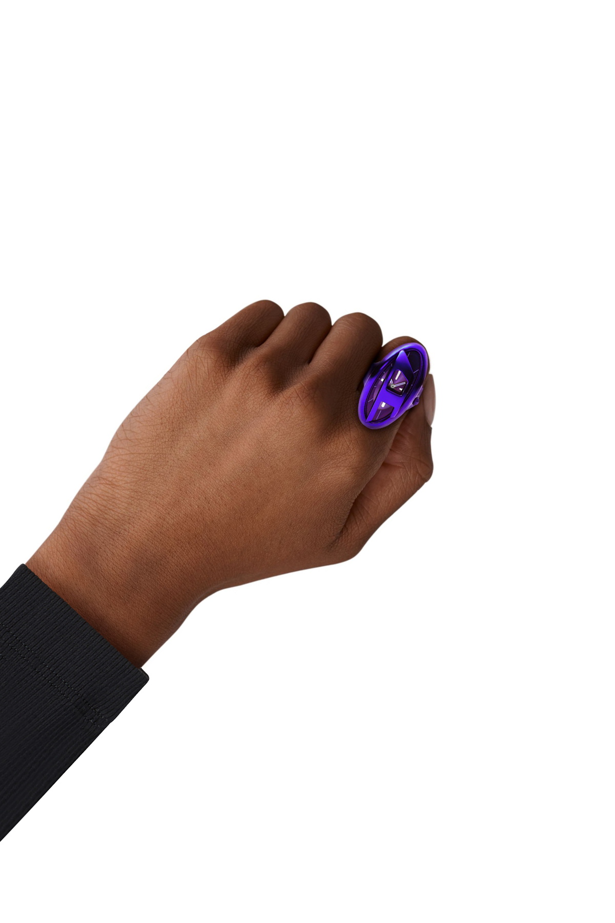Diesel D-Era purple stainless steel ring watch - Timeframes Womens in Blue