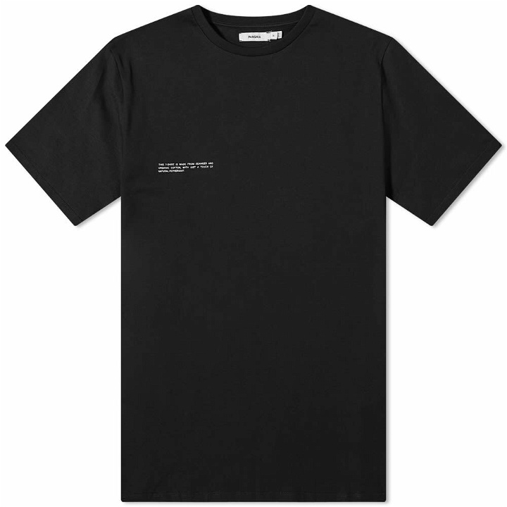 Photo: Pangaia Organic Cotton C-Fiber T-Shirt in Black