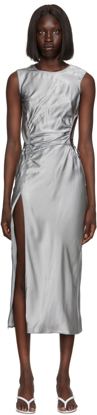 Anna October Gray Shu Maxi Dress