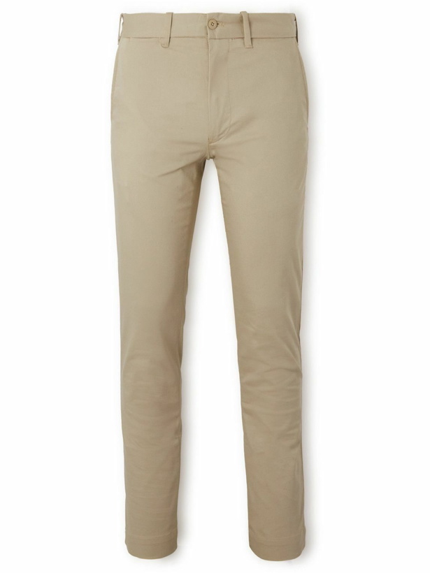 Photo: RLX Ralph Lauren - Straight-Leg Cotton-Blend Twill Golf Trousers - Neutrals