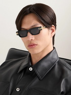 Bottega Veneta - D-Frame Acetate, Silver- and Gold-Tone Sunglasses